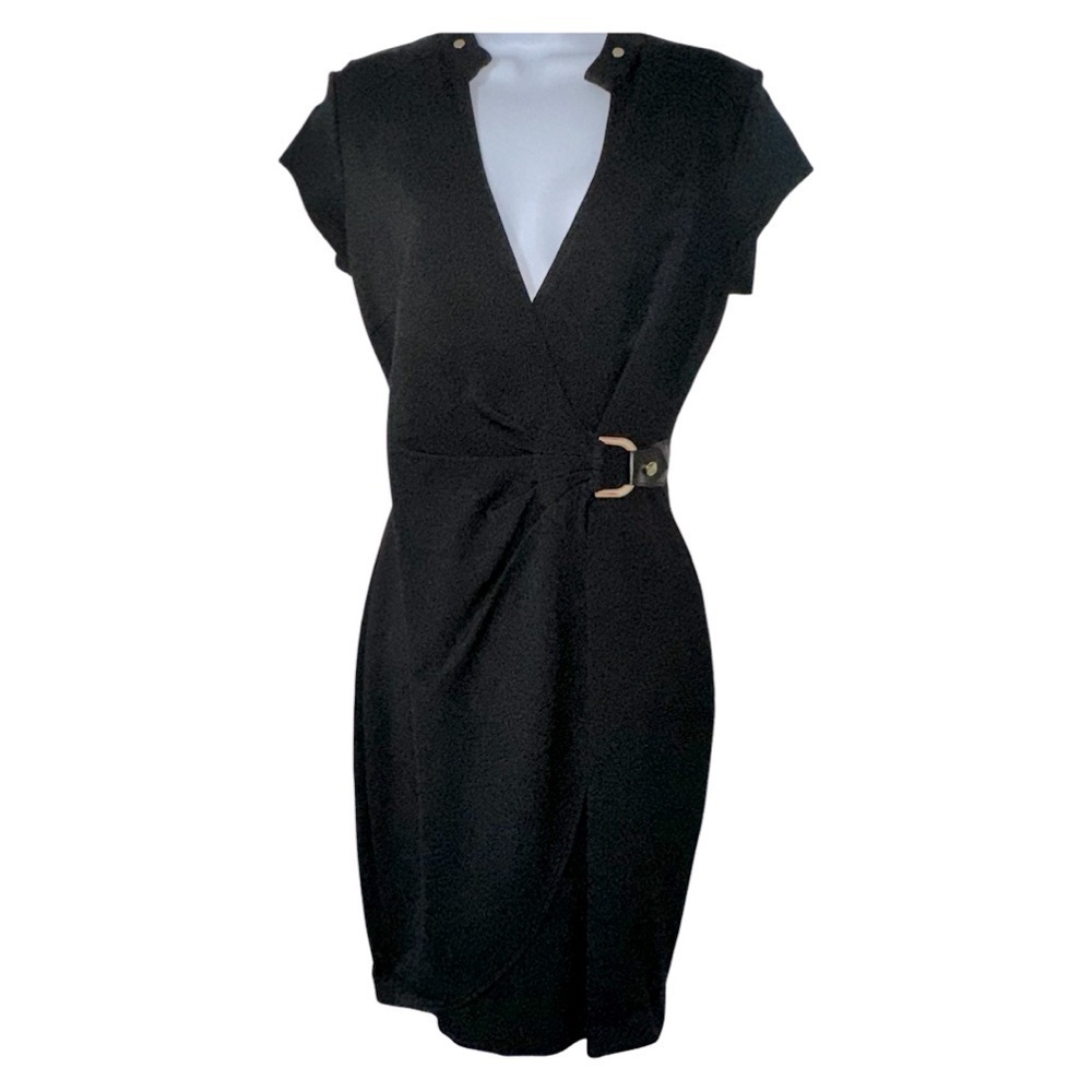 Cache little black dress midi size 4